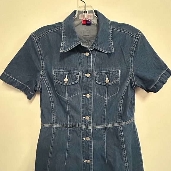 Vintage ESPRIT Denim Dress - Picture 2 of 14